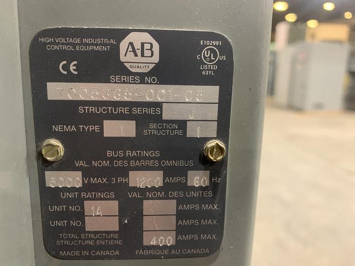 Used ALLEN BRADLEY MOTOR CONTROL STATION 7005665-001-05