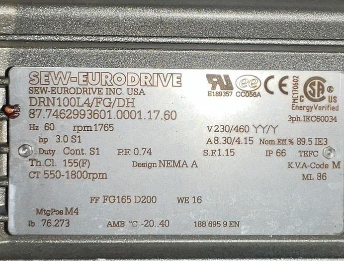 Used 150 GALLON GROEN TWIN ACTION AGITATED KETTLE - 316 S/S - 100 PSI JACKET