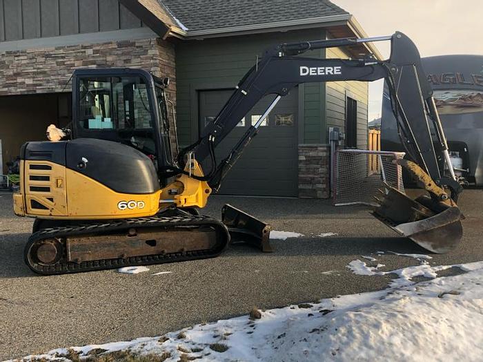 Used 2012 John Deere 60D Mini Excavator