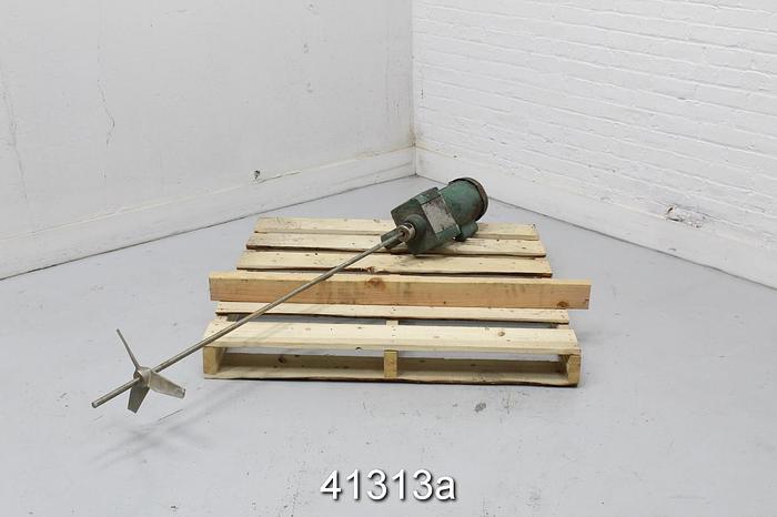 Used Lightnin XJ30 Top Mount Agitator, 3-Vane, 11" SS Propeller #41313