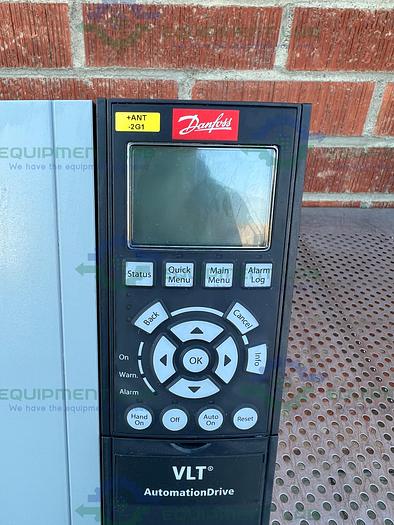 Used Danfoss  131B0041 VLT Automation Drive 7.5HP, 5.5Kw