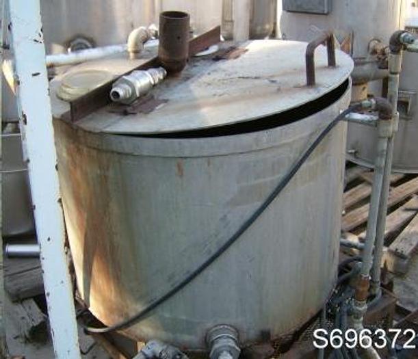 Used Tank, 75 Gallon, S/st, 30" x 22", FB, Hinged Cover, #S696372
