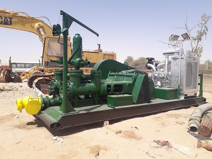 Used Item 0636 : National Ideal C-150 Duplex Mud Pump