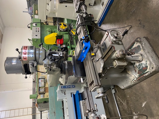 Used Exacto 9" x 42" Step Pulley Milling Machine Servo Power Feed #5963