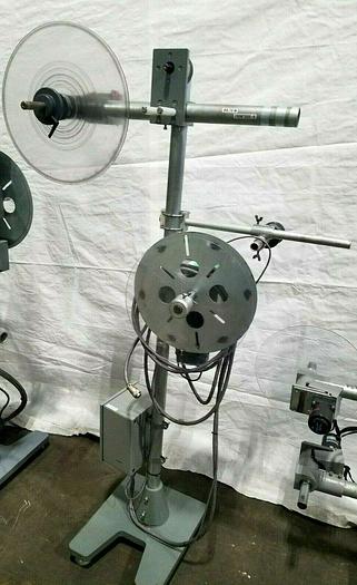 Used Multi Reel Motorized Coil Feed with Controller Stamping Payoff Press Side