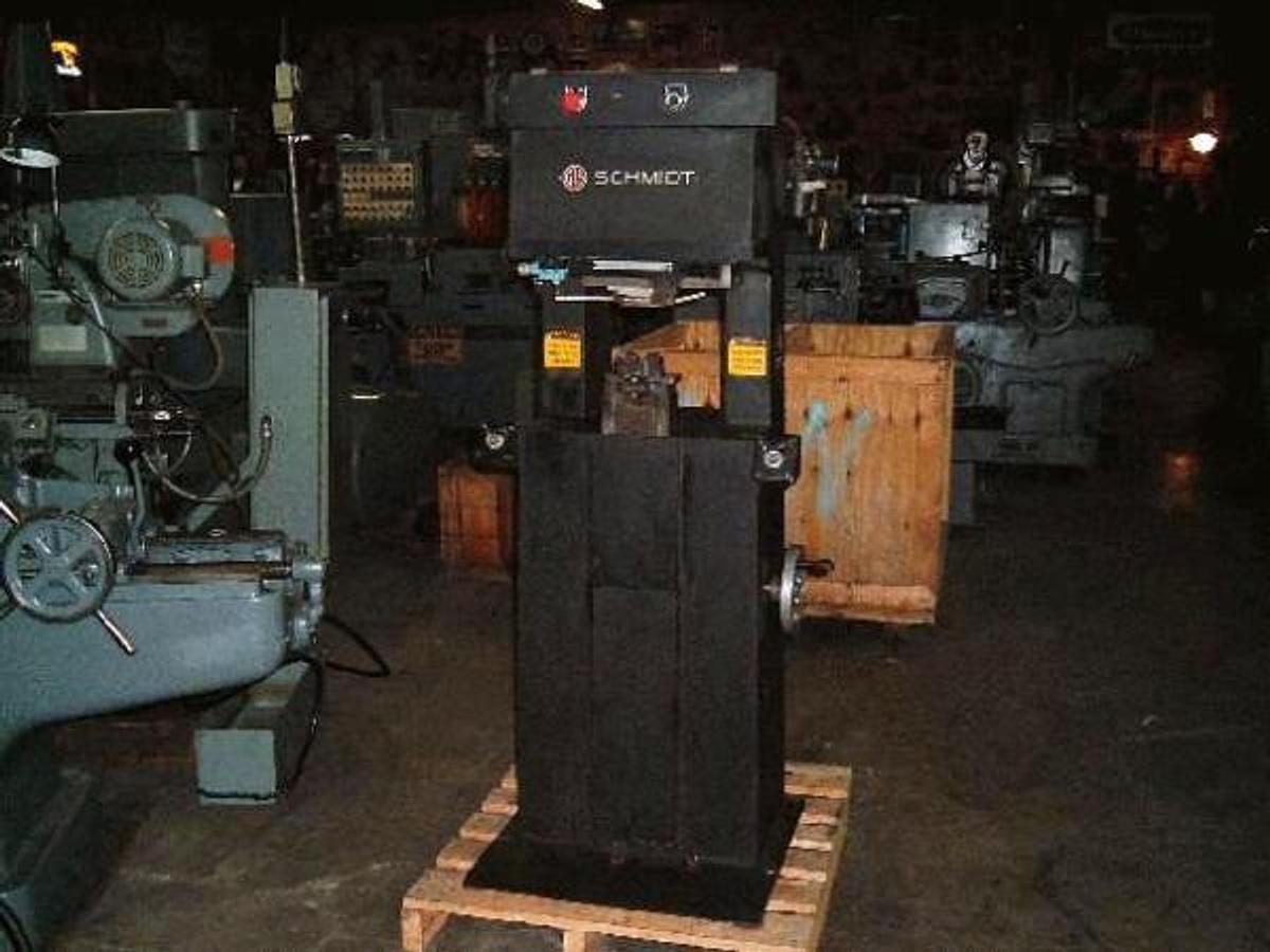 Used Schmidt #660, pneumatic marking machine, tool holder, 1996