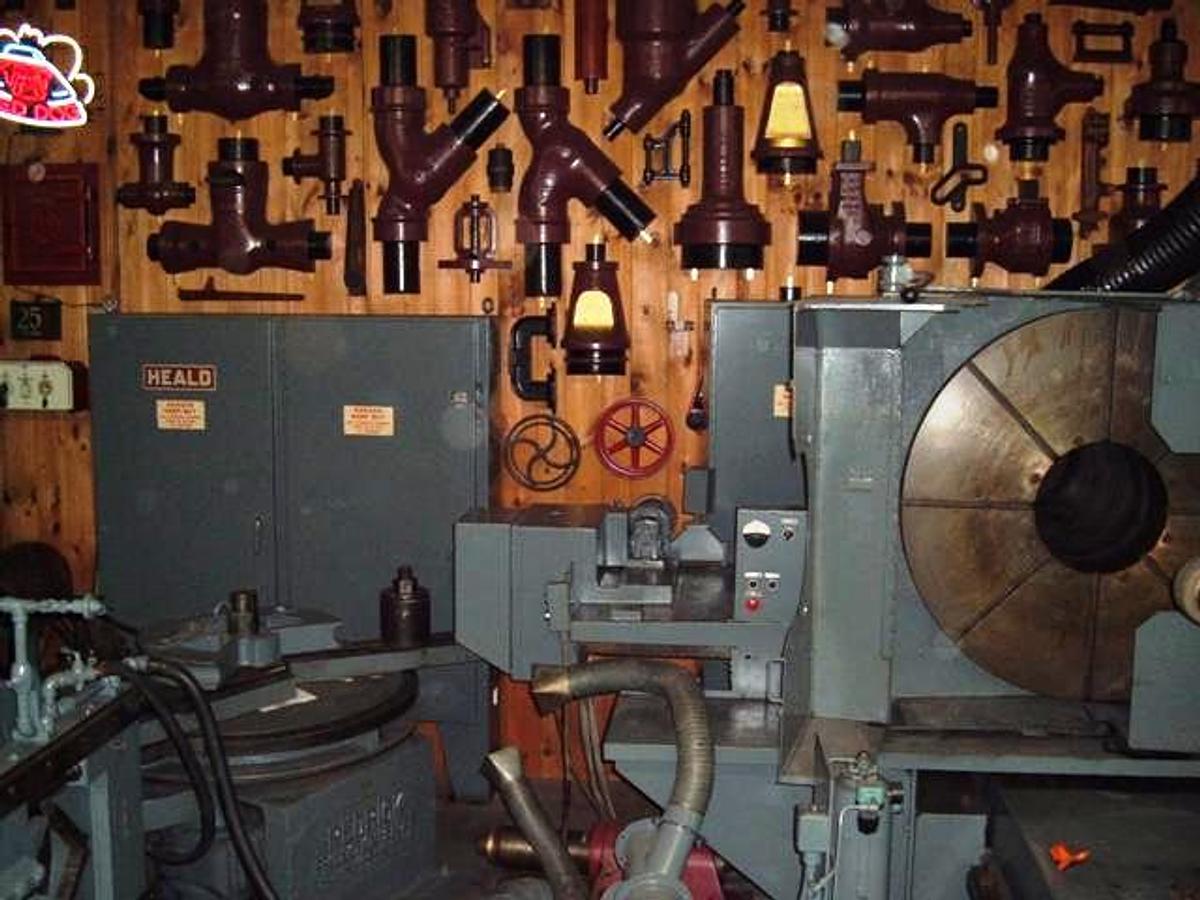Used Heald #472, Special ID, may be world' s best/biggest capacity, lg.stroke, P & W air surp.xtra spindles