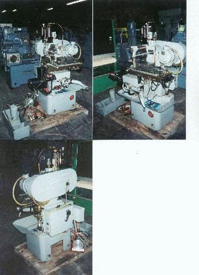 Used Nichols, plain, rise & fall hds, ball screw, attachments, manu in stock, IUP, late