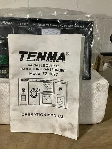 Used TENMA (On Hold) ISOLATED VARIABLE AC POWER SUPPLY