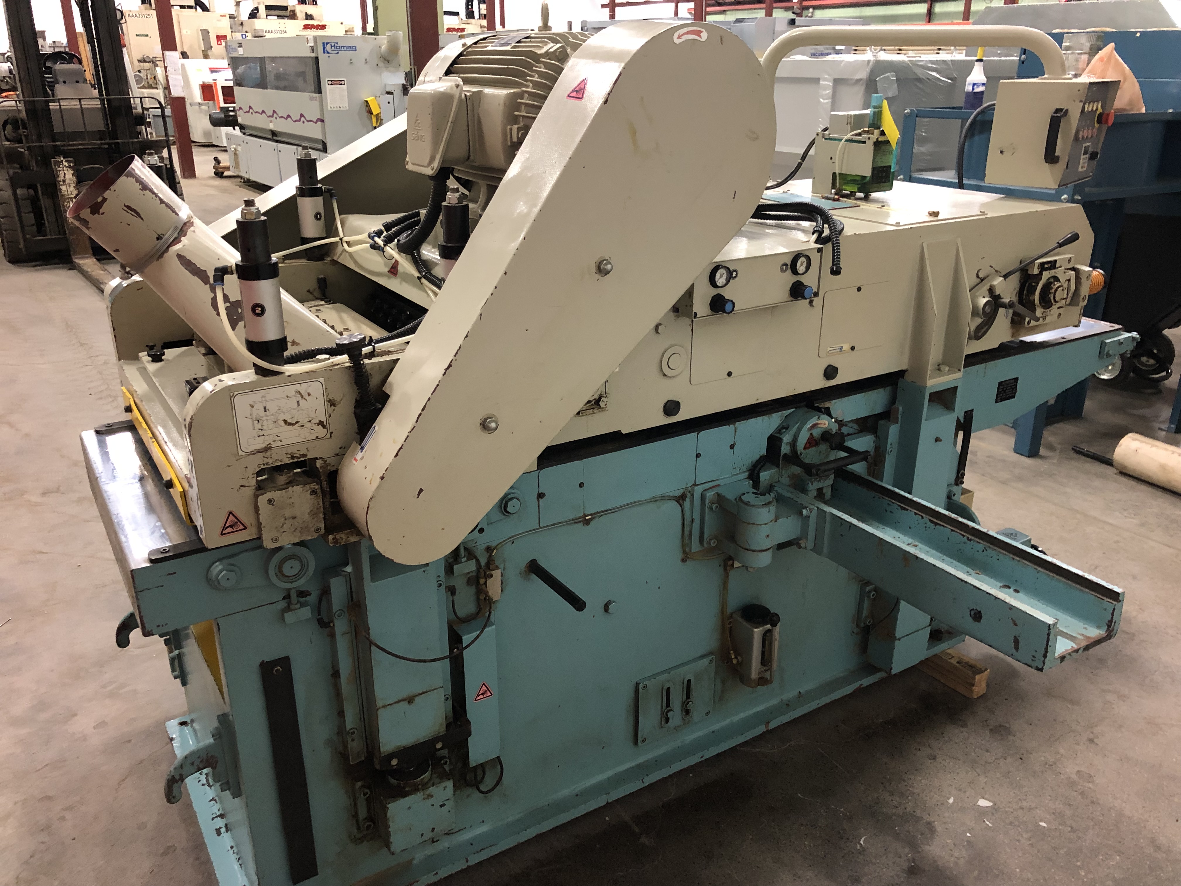 Used Silver SK-610-GH Double Surface Planer