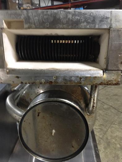 Used GROEN TDH/40 TILTING NAT. GAS 40 QUART TRUNNION KETTLE ON S/S STAND (867)