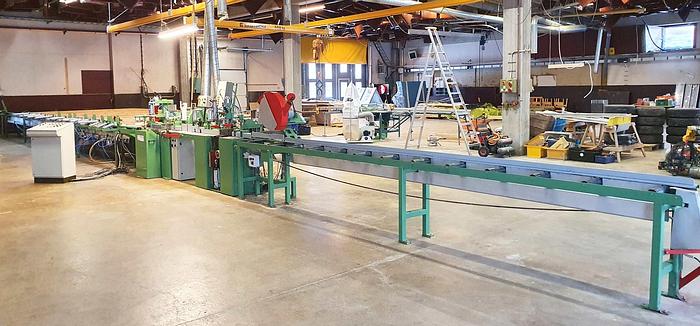 Used KRÜSI Log House Production Line Type CM 40
