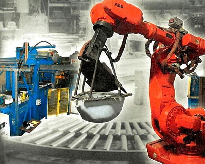 Used 2008 SINTO DAFM SD5.5 TIGHT FLASK LINE