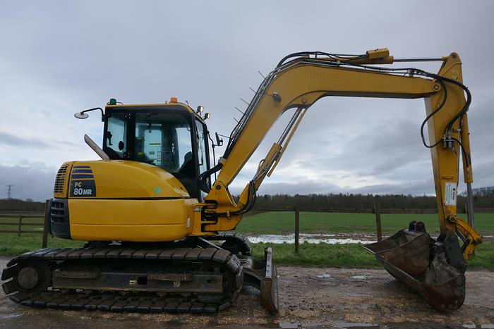 Used 2015 KOMATSU PC80 MR-3