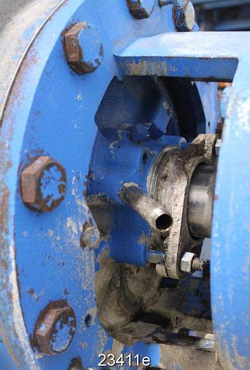 Used Goulds 3175 Pump, 6x8x18, 5-Vane 16" Satinless Steel Impeller, SS Casing #23411