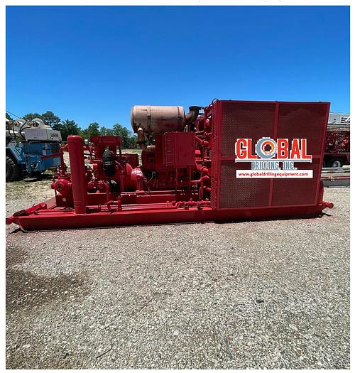 Used Item 0598 : Sullair 1350CFM / 350PSI Air Compressor & Ariel JGA-2 2-Stage Booster Combination