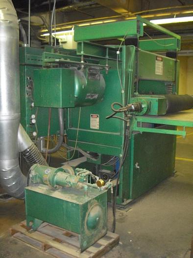 Used TIMESAVERS 52 HEAVY-DUTY COMBINATION TOP & BOTTOM ABRASIVE PLANERS