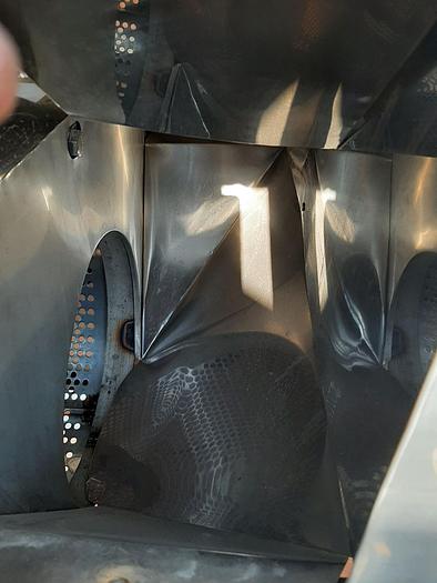 Used Cutter, Stem, Chili Peppers, S/st, (2) Perforated Drums #C744823