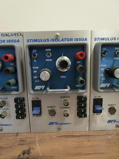Used WPI 4 STIMULUS ISOLATOR 1850A