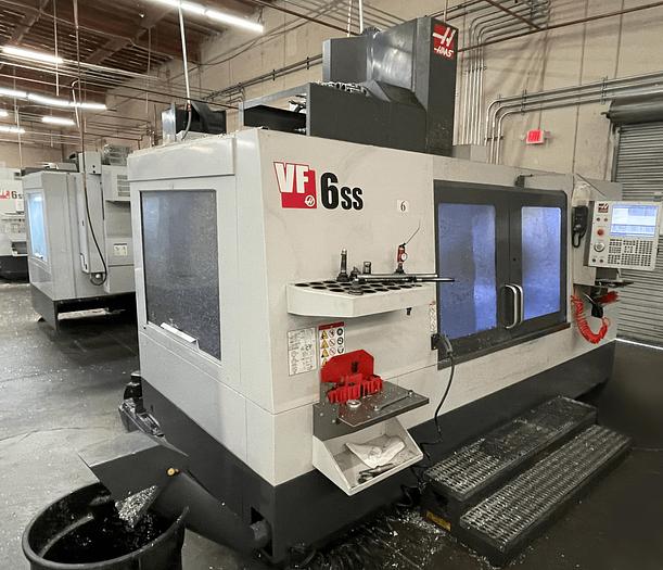 Used 2019 HAAS VF-6SS CNC Vertical Machining Center