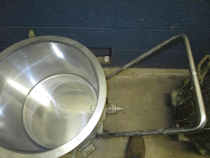 Used 10 GALLON ROSS MIX CANS – STAINLESS STEEL – JACKETED (4) AVAILABLE #8534