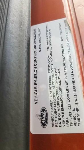 Used 2015 Mack CHU613