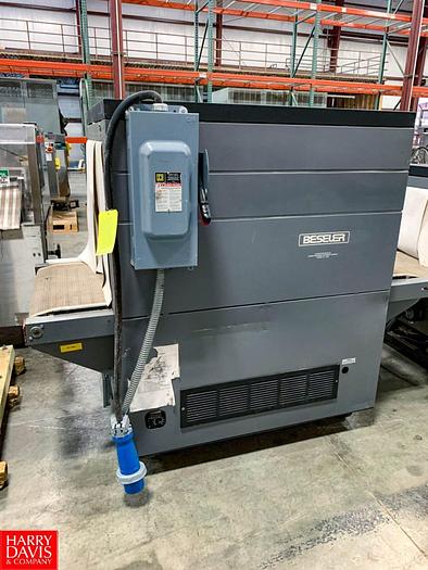 Used BESELER HEAT SHRINK TUNNEL MODEL TD-30-26-3PH