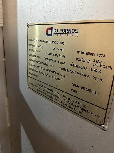 Usado 2020 DJ FORNOS SK500