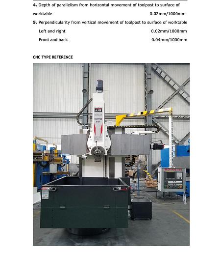 TORNO VERTICAL MESA 1300 mm