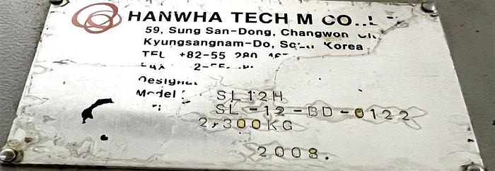 Usado 2008 Hanwha SL12