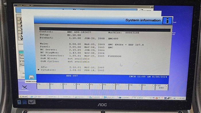 Usado 2007 Walter Mini Power HMC600
