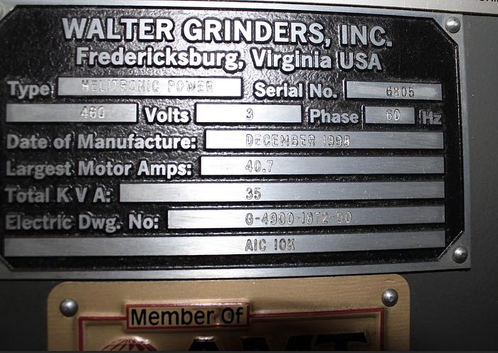 Usado 1998 WALTER Helitronic Power CNC