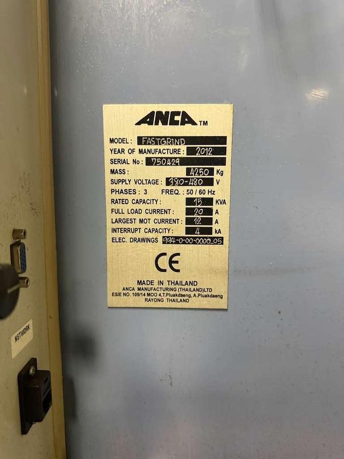 Usado 2012 Anca FastGrind