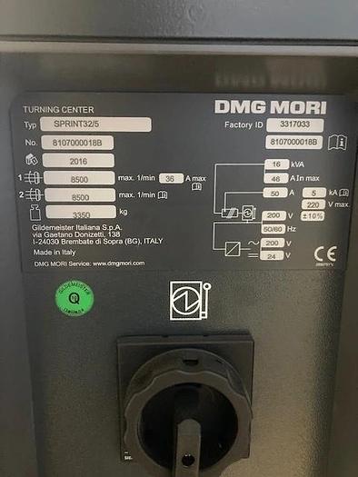 Usado 2015 DMG MORI SPRINT 32/5