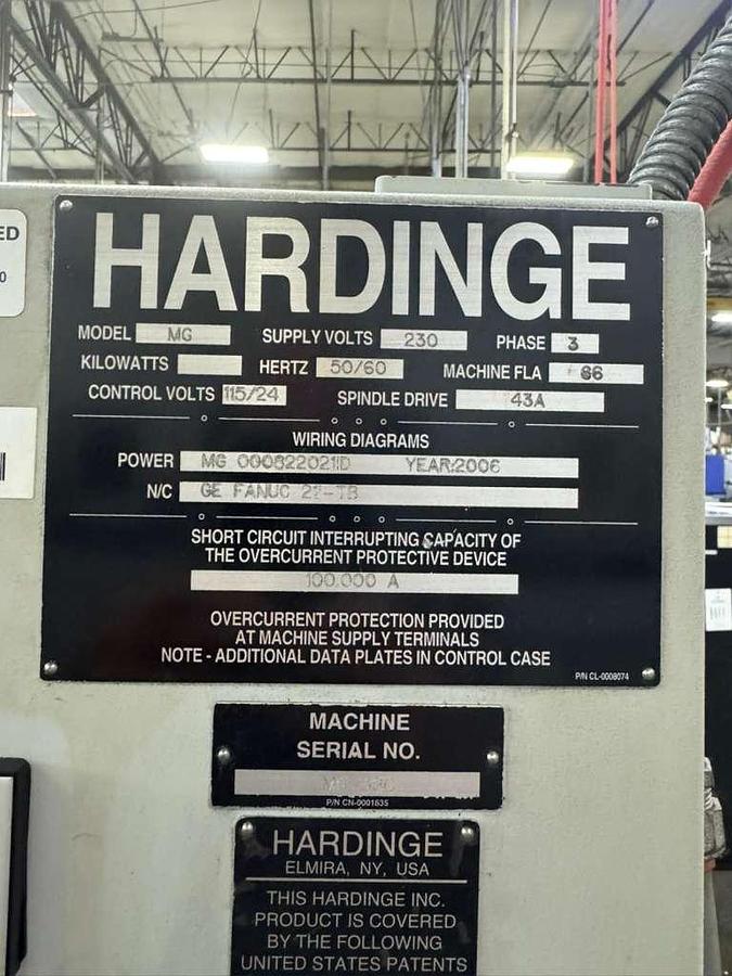 Usado 2006 HARDING SUPER PRECISION CNC GT27