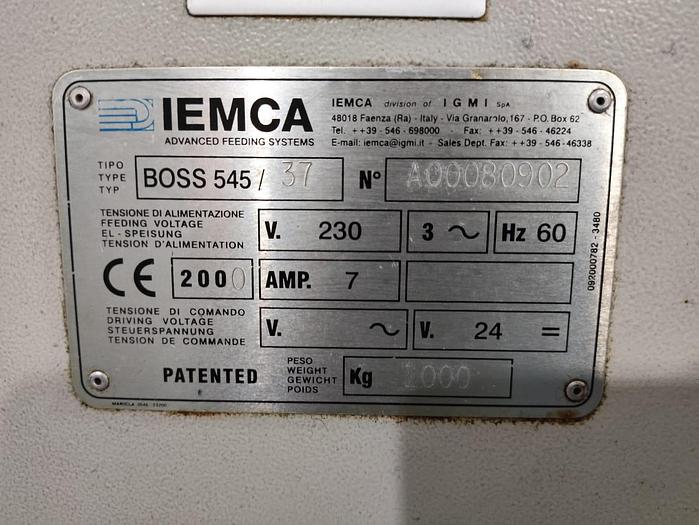 Usado 2000 Alimentador Iemca BOSS 545