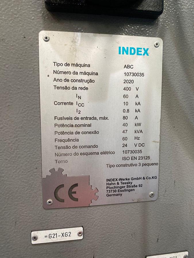 Usado 2020 INDEX ABC