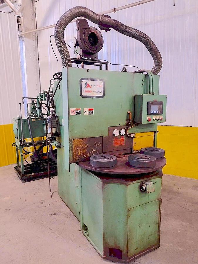 Usado 1998 BOSCH 7 STATION SURFTRAN THERMAL DEBURRING MACHINE