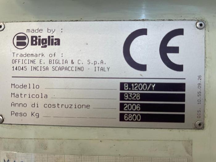Usato 2006 BIGLIA B1200/Y