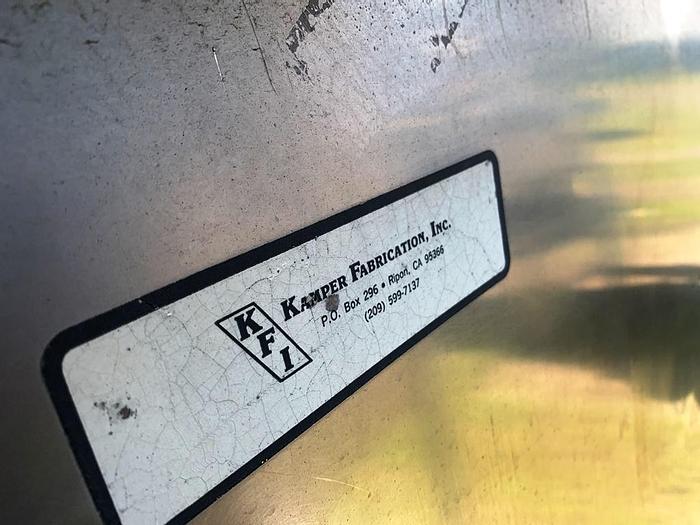 Used Bin, 50 CF, S/st, 44" X 44" X 48", Tote, Ucon #S743930