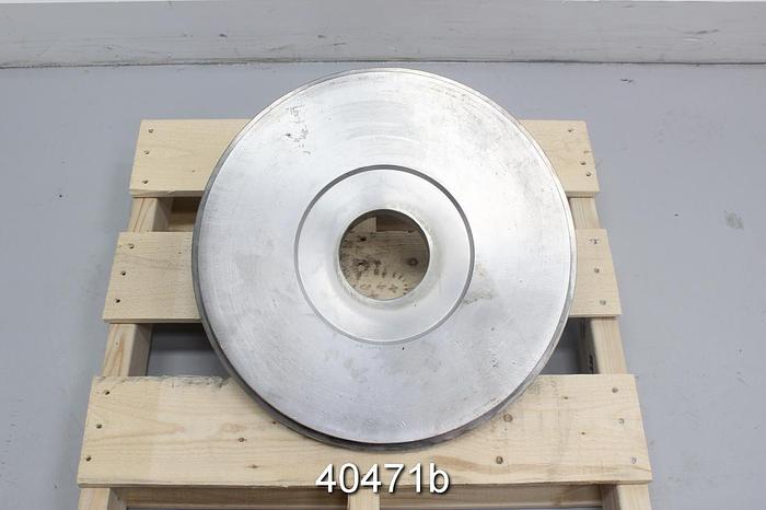 Used Goulds 3175 M 18" Diameter Pump Stuffing Box, Stainless Steel #40471