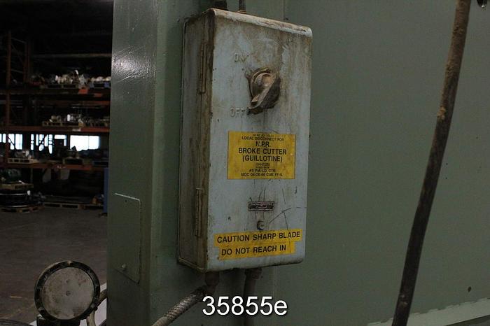 Used Murco 60x84" Roll Splitter #35855