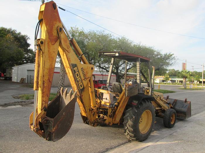 Used Ford 655C Tractor Loader Backhoe