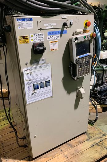 Used MOTOMAN ES200N 6 AXIS CNC ROBOT WITH NX100 CONTROLLER ON 16' 7TH AXIS TRACK