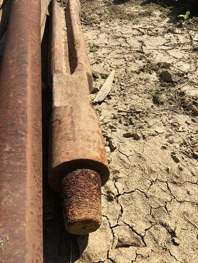 Used 9" OD x 56" L Chisel Bits