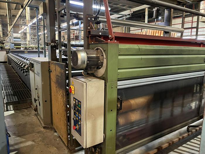 Used BUSER ROTARY PRINTING machine year 1993 working width 3200 mm