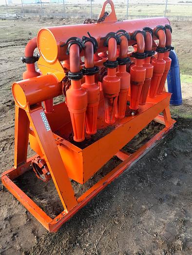 Used MI SWACO 8T4 De-Silter, 16 Cone, 1200 GPM