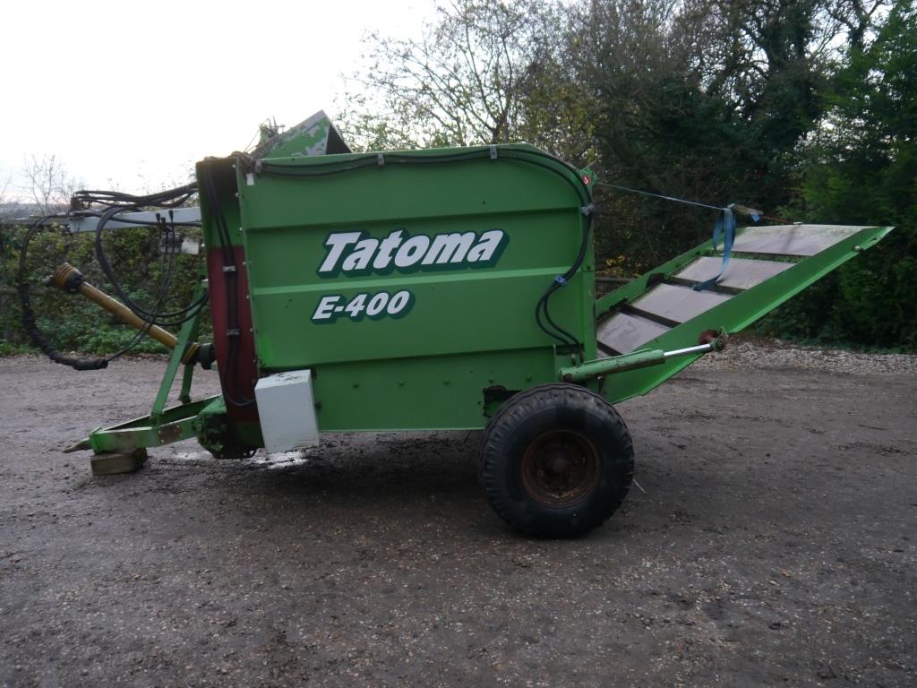 Used Tatoma E-400 Straw Chopper