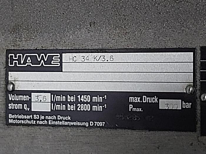 Gebraucht Kompaktaggregat, HC 34 / K 3.6, Hawe gebraucht