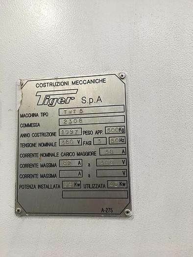 Ottime Fresa a Banco Fisso Cnc a “T”  TIGER TMT 5
